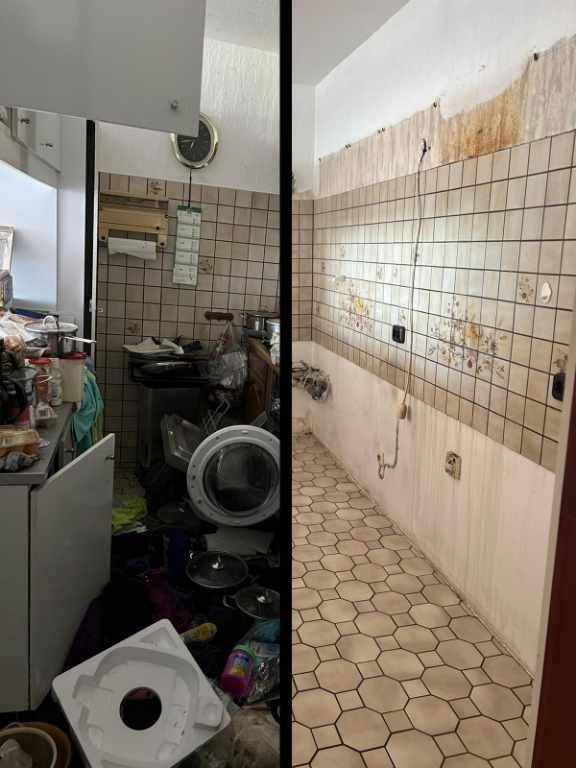 Messie Wohnung Küche entrümpeln