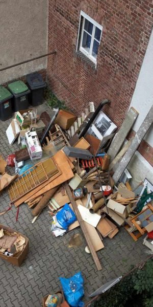 Wohnungsauflösung Sperrmüll zum Abtransport